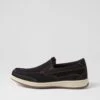 Celtic Black Nubuck Flat Shoes 2 Celtic Black Nubuck Flat Shoes -Lynx Shoes Shop CF12054BLAAG 2