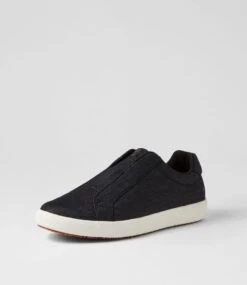 Neat Black Denim Canvas Sneakers -Lynx Shoes Shop CF12055BJMCA 3