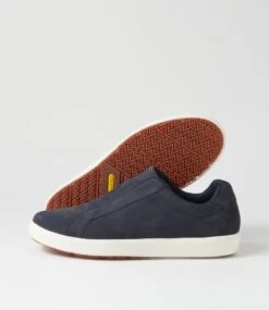 Neat Navy Nubuck Sneakers -Lynx Shoes Shop CF12055DBYAG 6