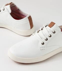 Neptune White Sneakers -Lynx Shoes Shop CF12056WHISM 6