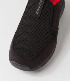 Zaka Black Mesh Sneakers 10 Zaka Black Mesh Sneakers -Lynx Shoes Shop CF12057B58AA 5