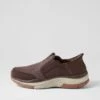 Zaka Brown Mesh Sneakers