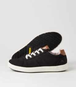 Nagel Black Canvas Sneakers -Lynx Shoes Shop CF12064BLACA 6
