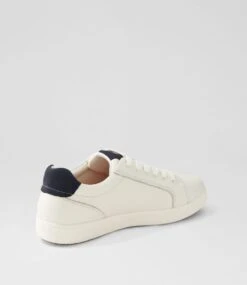 Neterman White Full Grain Leather Sneakers 9 Neterman White Full Grain Leather Sneakers -Lynx Shoes Shop CF12065WHIV1 4