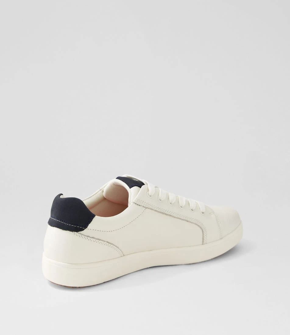 Neterman White Full Grain Leather Sneakers 5 Neterman White Full Grain Leather Sneakers - Image 3
