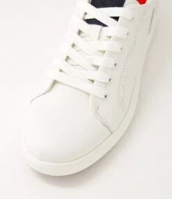 Neterman White Full Grain Leather Sneakers 10 Neterman White Full Grain Leather Sneakers -Lynx Shoes Shop CF12065WHIV1 5