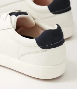 Neterman White Full Grain Leather Sneakers 11 Neterman White Full Grain Leather Sneakers -Lynx Shoes Shop CF12065WHIV1 6