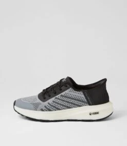 Linx Grey Knit Sneakers