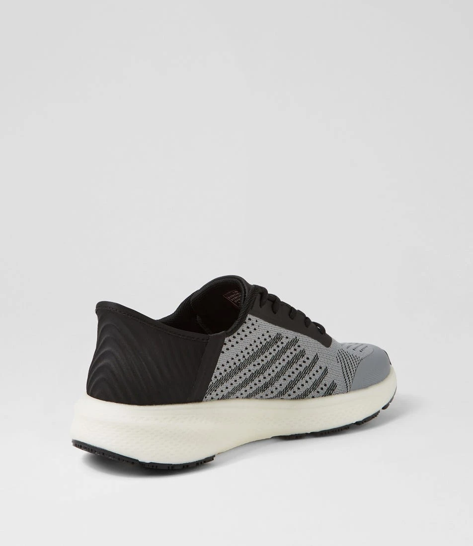 Linx Grey Knit Sneakers 5 Linx Grey Knit Sneakers - Image 3