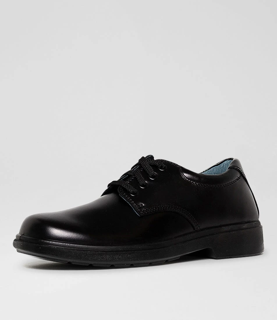 Clarks Daytona Snr E Blk Leather 4 Clarks Daytona Snr E Blk Leather - Image 2