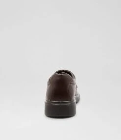 Clarks Daytona Snr E Brn Leather -Lynx Shoes Shop CK10246BROLE 5