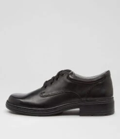 Clarks Infinity Snr E Blk Lthr