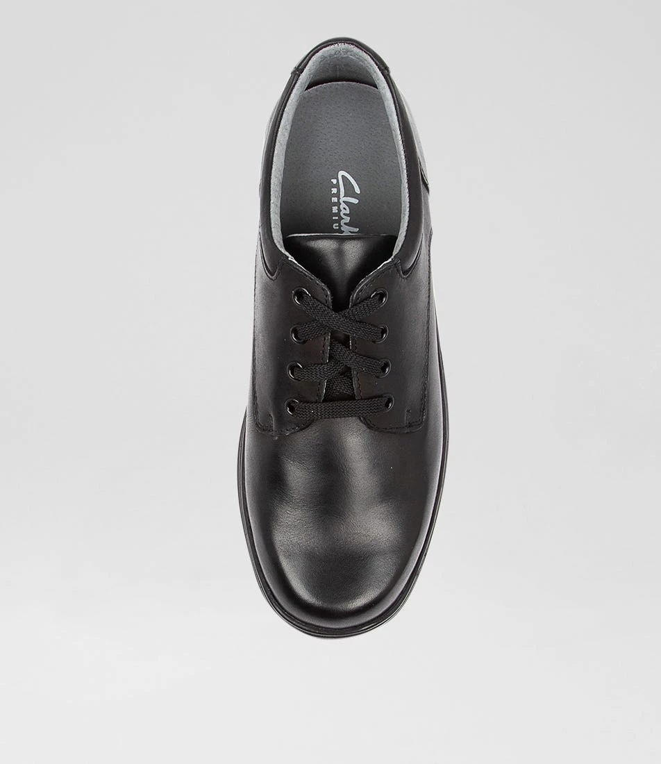 Clarks Infinity Snr E Blk Lthr 7 Clarks Infinity Snr E Blk Lthr - Image 5