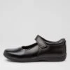 Clarks Elise Jnr E Vel Leather
