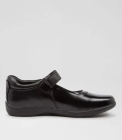 Clarks Elise Jnr E Vel Leather 9 Clarks Elise Jnr E Vel Leather -Lynx Shoes Shop CK10250BLALE 4
