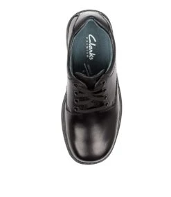 Clarks Daytona Jnr G Black -Lynx Shoes Shop CK10262BLALE 6