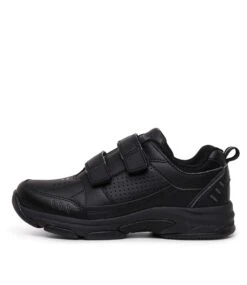Clarks Advance Vel Black Leathr