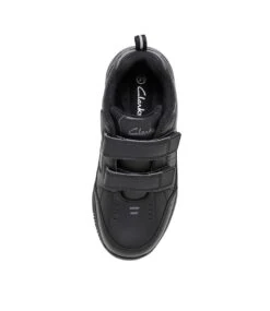 Clarks Advance Vel Black Leathr -Lynx Shoes Shop CK10266BLALE 6