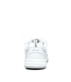 Clarks Advance Vel White Leathr -Lynx Shoes Shop CK10266W95LE 3