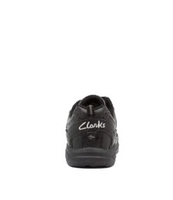 Clarks Ventura Jnr Vel Black -Lynx Shoes Shop CK10269BLALE 3