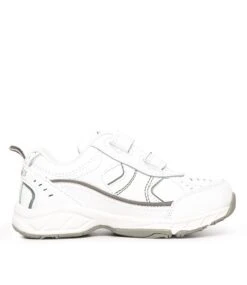 Clarks Ventura Jnr Vel Whit -Lynx Shoes Shop CK10269W95LE 5