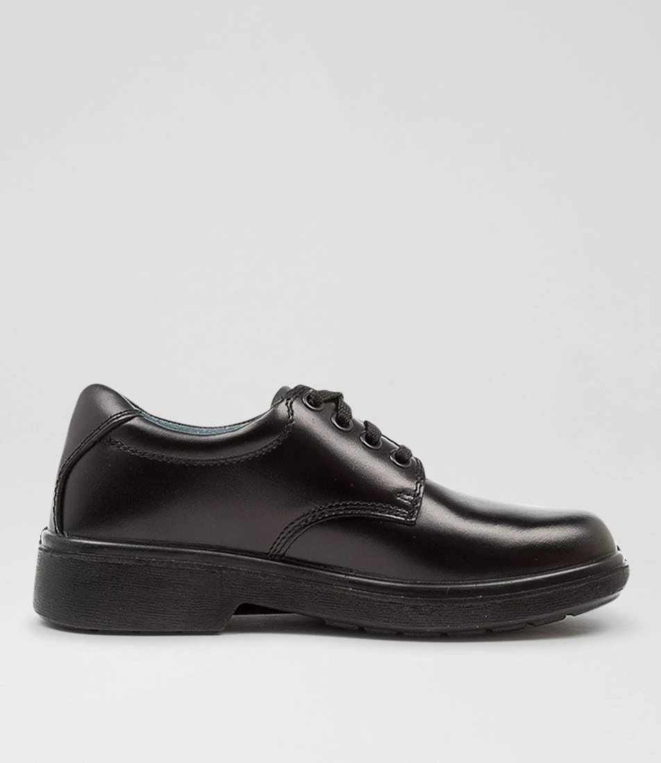 Clarks Daytona Yth E Blk Leather 5 Clarks Daytona Yth E Blk Leather - Image 3