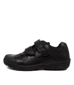 Clarks Kraken Vel Jnr Black