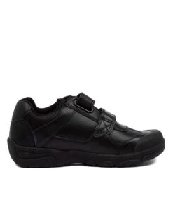 Clarks Kraken Vel Jnr Black -Lynx Shoes Shop CK10302BLALE 5