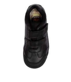 Clarks Kraken Vel Jnr Black -Lynx Shoes Shop CK10302BLALE 6