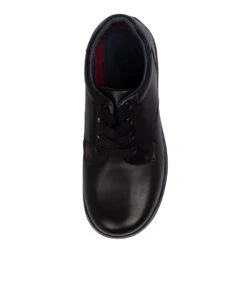 Clarks Grammar Jnr E Blk Leathr -Lynx Shoes Shop CK10304BLALE 6