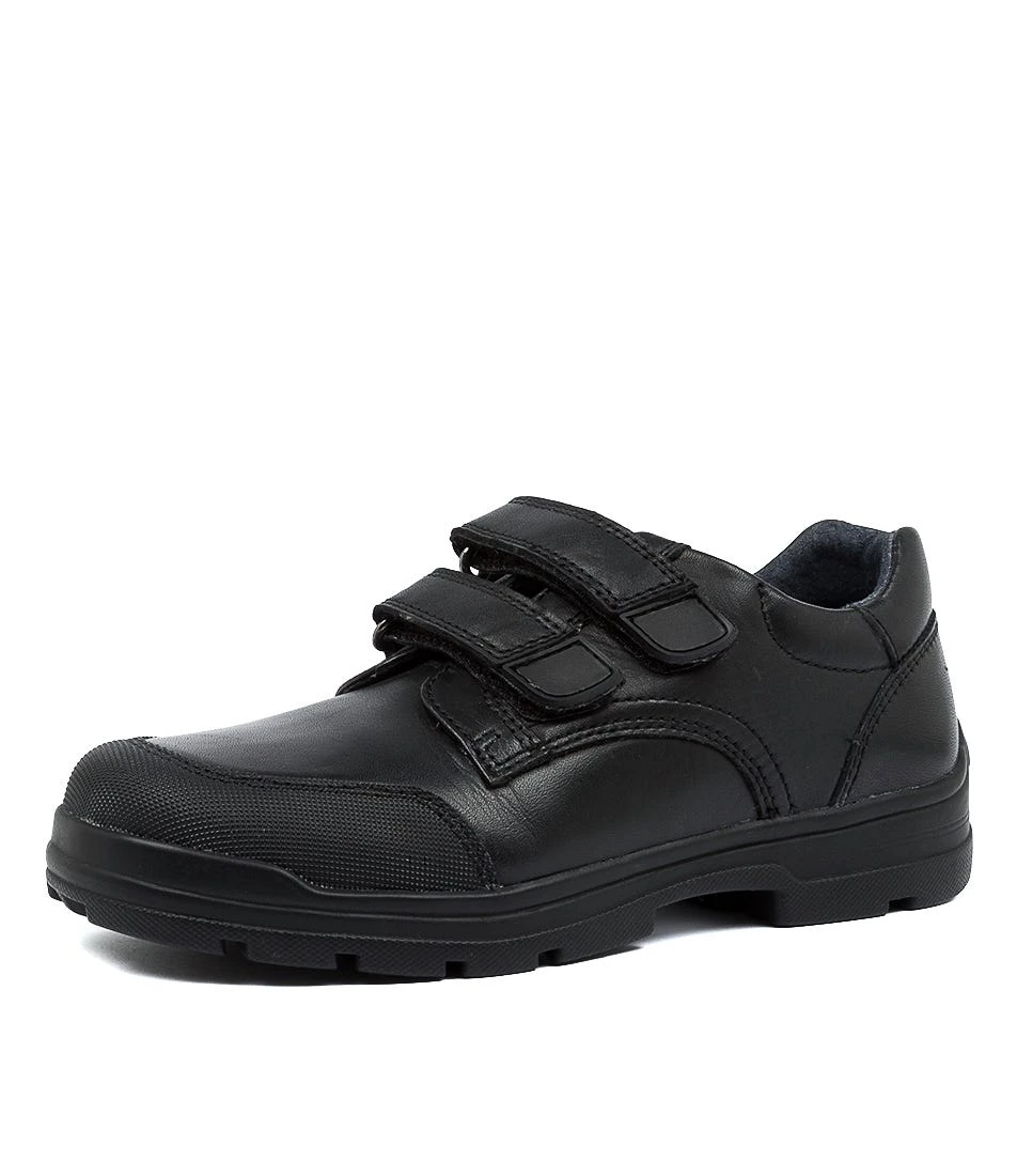 Clarks Graduate Vel Jnr E Black 4 Clarks Graduate Vel Jnr E Black - Image 2