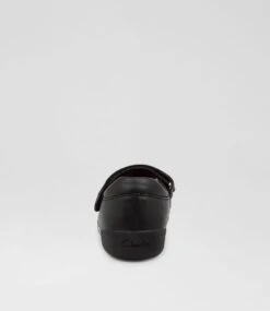 Clarks Betty Jnr E Shp Black -Lynx Shoes Shop CK10420BLALE 5