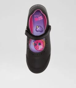 Clarks Betty Jnr E Shp Black -Lynx Shoes Shop CK10420BLALE 6