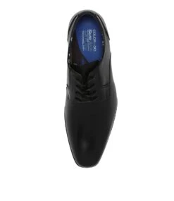 Astral Black Leather Lace Up Flats 11 Astral Black Leather Lace Up Flats -Lynx Shoes Shop CV10003BLALE 6