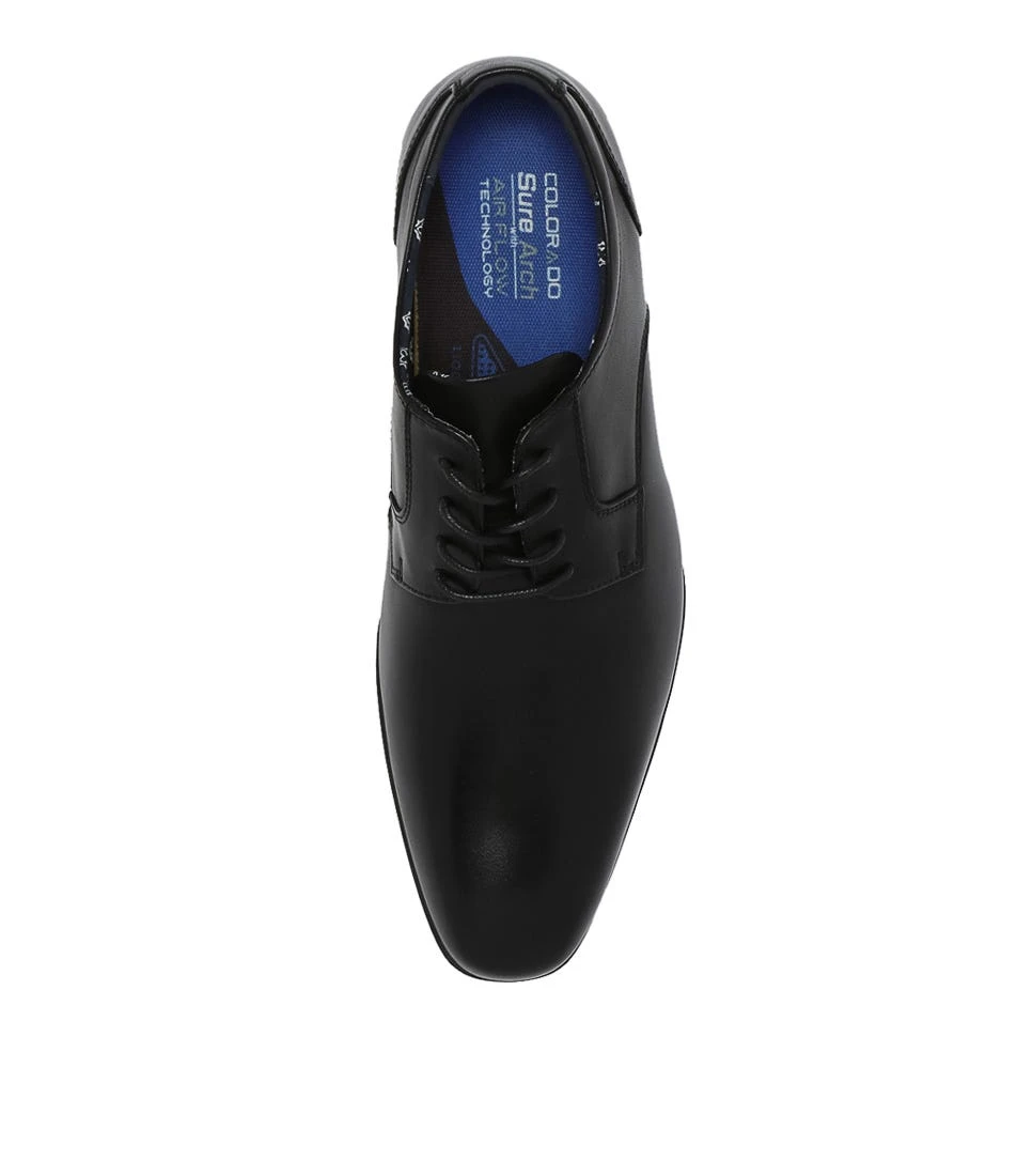 Astral Black Leather Lace Up Flats 7 Astral Black Leather Lace Up Flats - Image 5