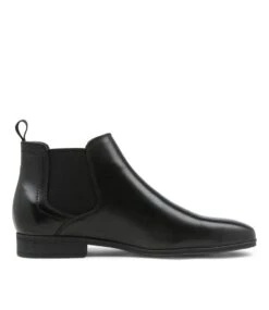 Alpha Black Leather Chelsea Boots -Lynx Shoes Shop CV10004BLALE 5