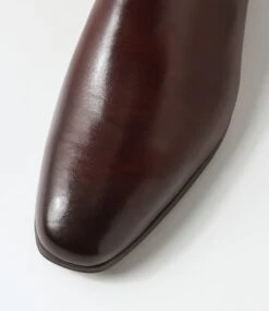 Alpha Dark Brown Leather Chelsea Boots -Lynx Shoes Shop CV10004E25LE 5