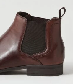 Alpha Dark Brown Leather Chelsea Boots -Lynx Shoes Shop CV10004E25LE 6