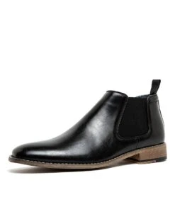 Qing Black Smooth 8 Qing Black Smooth -Lynx Shoes Shop DA10006BLASM 1