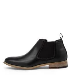 Qing Black Ankle Boots Ws