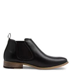 Qing Black Ankle Boots Ws -Lynx Shoes Shop DA10006CHDSM 5