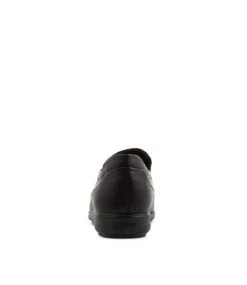 Stone Black Flat Shoes -Lynx Shoes Shop DA10053BLASM 3