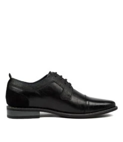 Cork-da Black Smooth -Lynx Shoes Shop DA10067BLASM 5