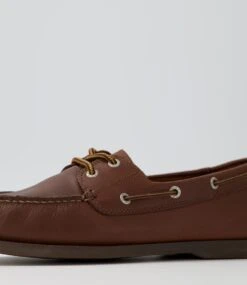 Anchor Rust Leather Boat Shoes -Lynx Shoes Shop DC10000R90LE 6