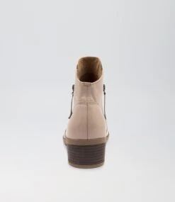 Zalen Dark Stone Leather Ankle Boots 10 Zalen Dark Stone Leather Ankle Boots -Lynx Shoes Shop DF10764ND9LE 5