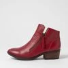 Zalen Pinot Leather Ankle Boots -Lynx Shoes Shop DF10764RAPLE 2