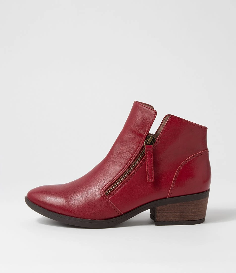 Zalen Pinot Leather Ankle Boots 3 Zalen Pinot Leather Ankle Boots