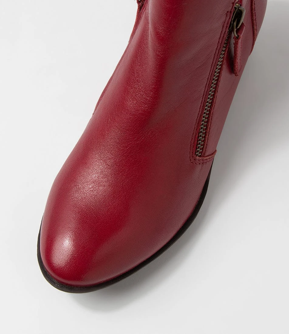 Zalen Pinot Leather Ankle Boots 6 Zalen Pinot Leather Ankle Boots - Image 4