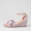 Jennalea Lilac Leather Rope Espadrilles