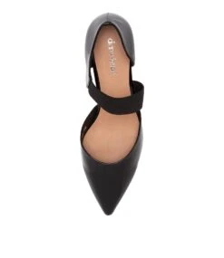 Citar Black Patent Leather Heels -Lynx Shoes Shop DF11181BLAPL 6